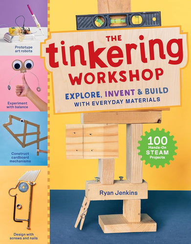 Book cover with photos of 5 projects. 