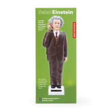 Load image into Gallery viewer, another version of the box is light green and shows photo of solar Einstein/
