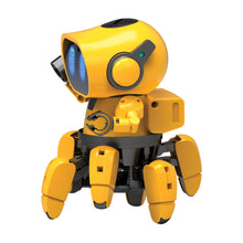 Load image into Gallery viewer, Yellow robot as seen from side (5 legs can be seen). 
