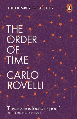 Book cover is purple with interconnecting orange circles and lines. Cover reads 