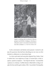 Load image into Gallery viewer, Page 7 shows black and white photo of a black woman and black man (2 grandchildren of Jane) hugging a tree. Underneath is a caption and 2 paragraphs of text. 
