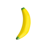 Load image into Gallery viewer, Yellow banana with green ends. 
