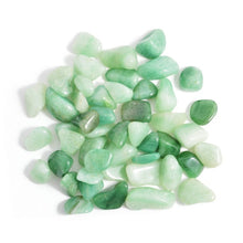 Load image into Gallery viewer, Pile of green aventurine gemstones varying in hue
