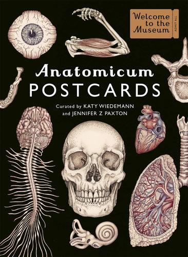 Box cover is black with human anatomy illustrations.