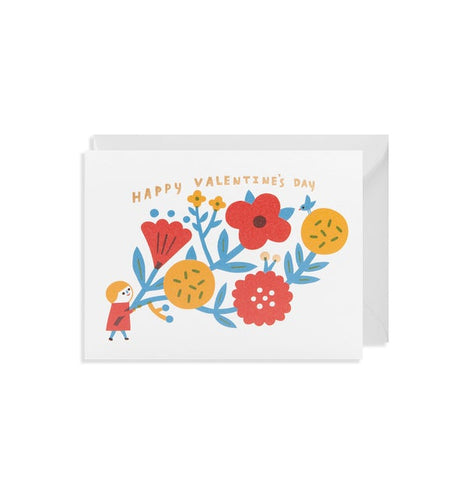 White card with 