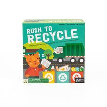 Load image into Gallery viewer, Rush to Recycle box reads &#39;sort all your recyclables before the truck arrives for pickup!&#39;
