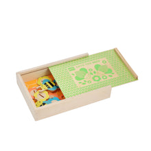 Load image into Gallery viewer, The box is partially opened and the contents are seen inside the box. The exterior of the box is decorated in green with bees and states &#39;Save The Bees&#39;.
